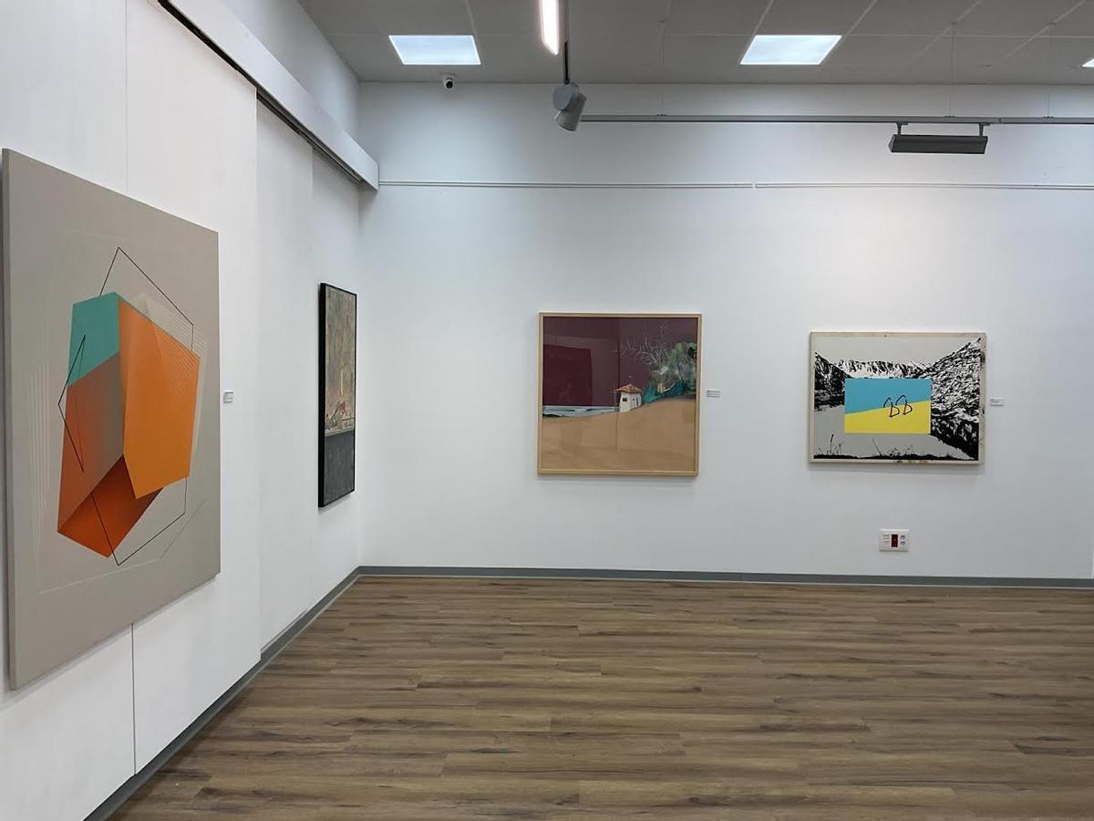 Obras de la exposición.