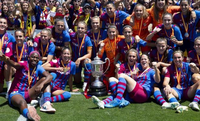 Las mejores imágenes del triunfo del Barça en la Copa de la Reina