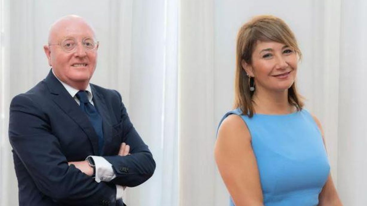 Diegto Salinas y Cristina Mora.