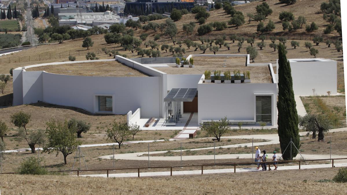 Las nuevas instalaciones del conjunto de los Dólmenes de Antequera, este pasado verano.