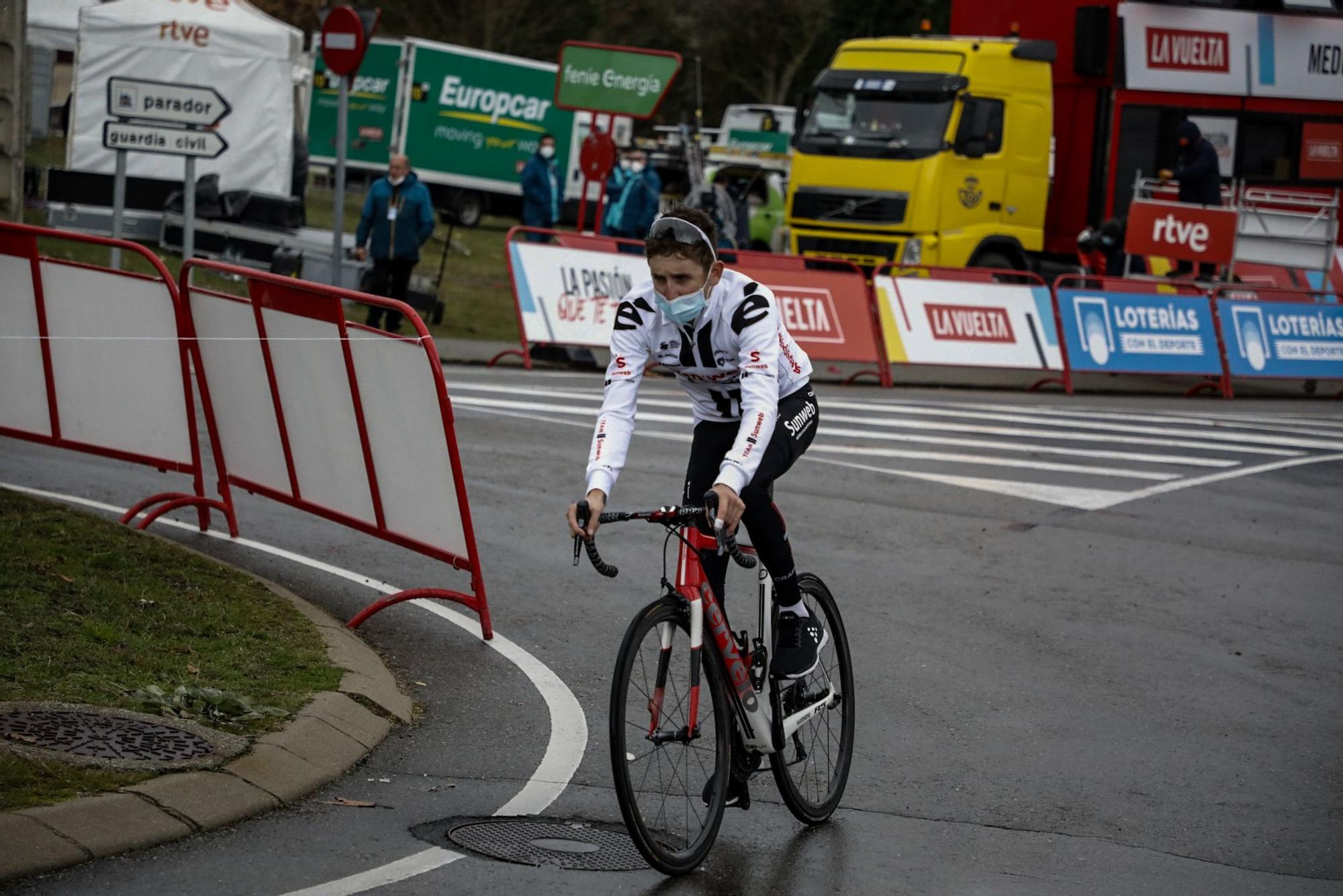 La Vuelta España en Puebla de Sanabria, en imágenes