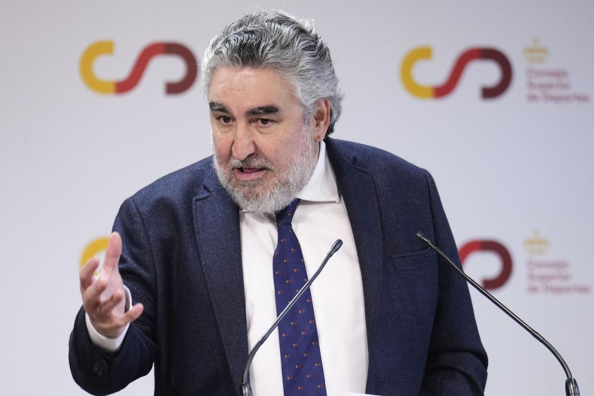 El presidente del Consejo Superior de Deportes (CSD), José Manuel Rodríguez Uribes