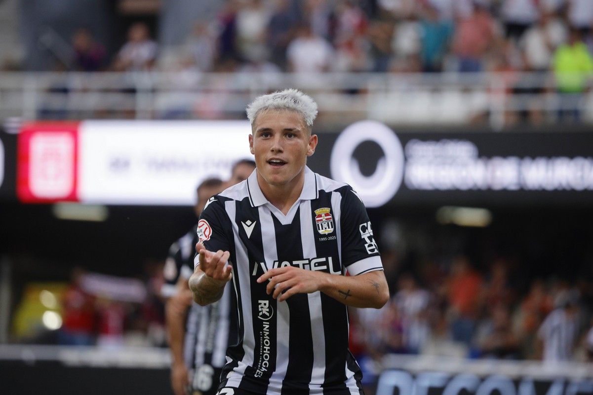 La victoria del FC Cartagena sobre el Tarazona, en imágenes