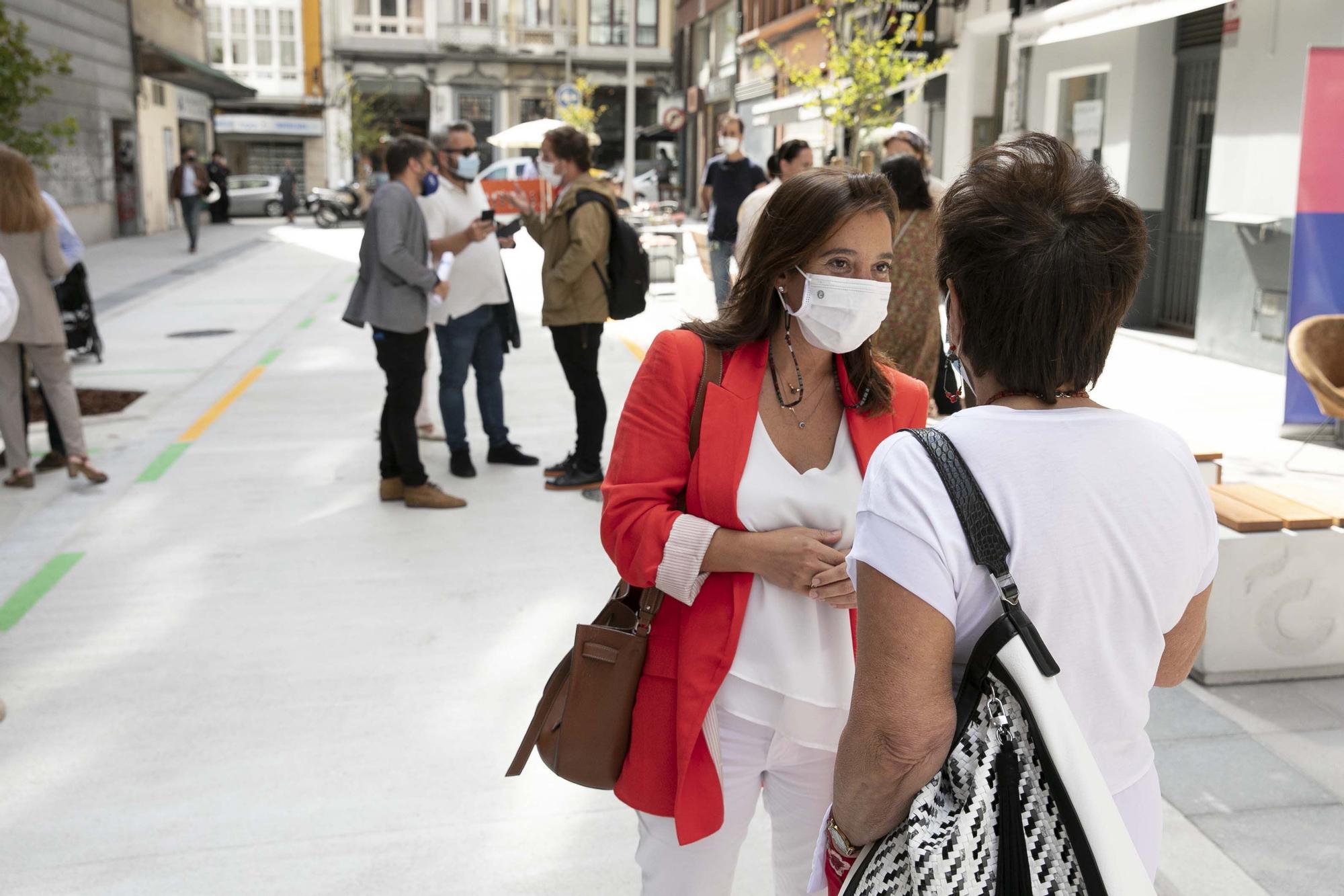 Reapertura de la calle Pintor Joaquín Vaamonde