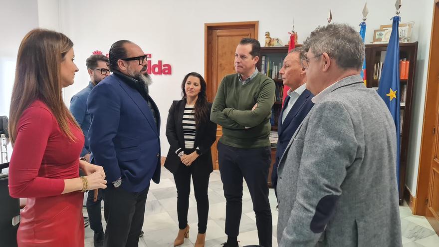 Rubén Alfaro y Salvador Navarro se comprometen a impulsar el tejido empresarial en Elda