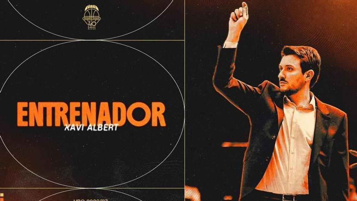 VÍDEO VALENCIA BASKET | Xavi Albert coge el testigo como nuevo coach de Valencia BC