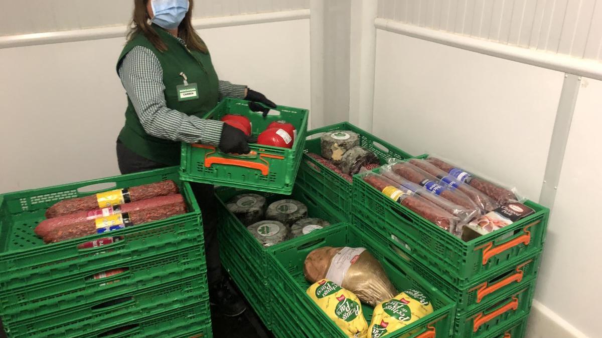 Mercadona entrega 9.200 kilos de alimentos a entidades sociales valencianas