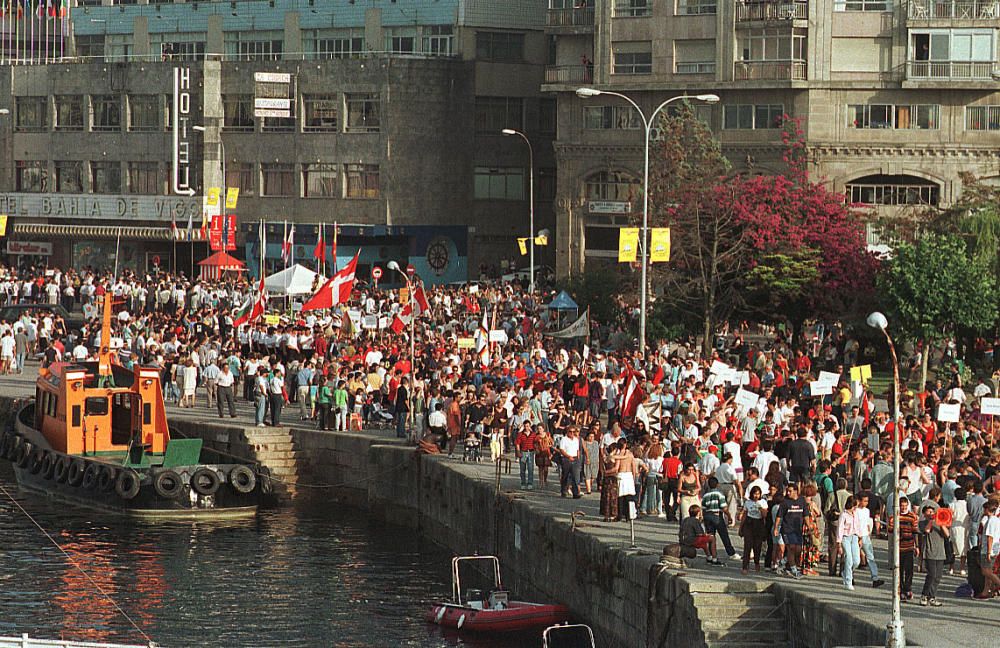 Cutty Sark 1998: el día que la Ría de Vigo se vist