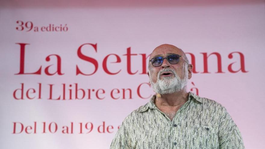 Biel Mesquida, Premi Trajectòria: &quot;La literatura me ha salvado&quot;