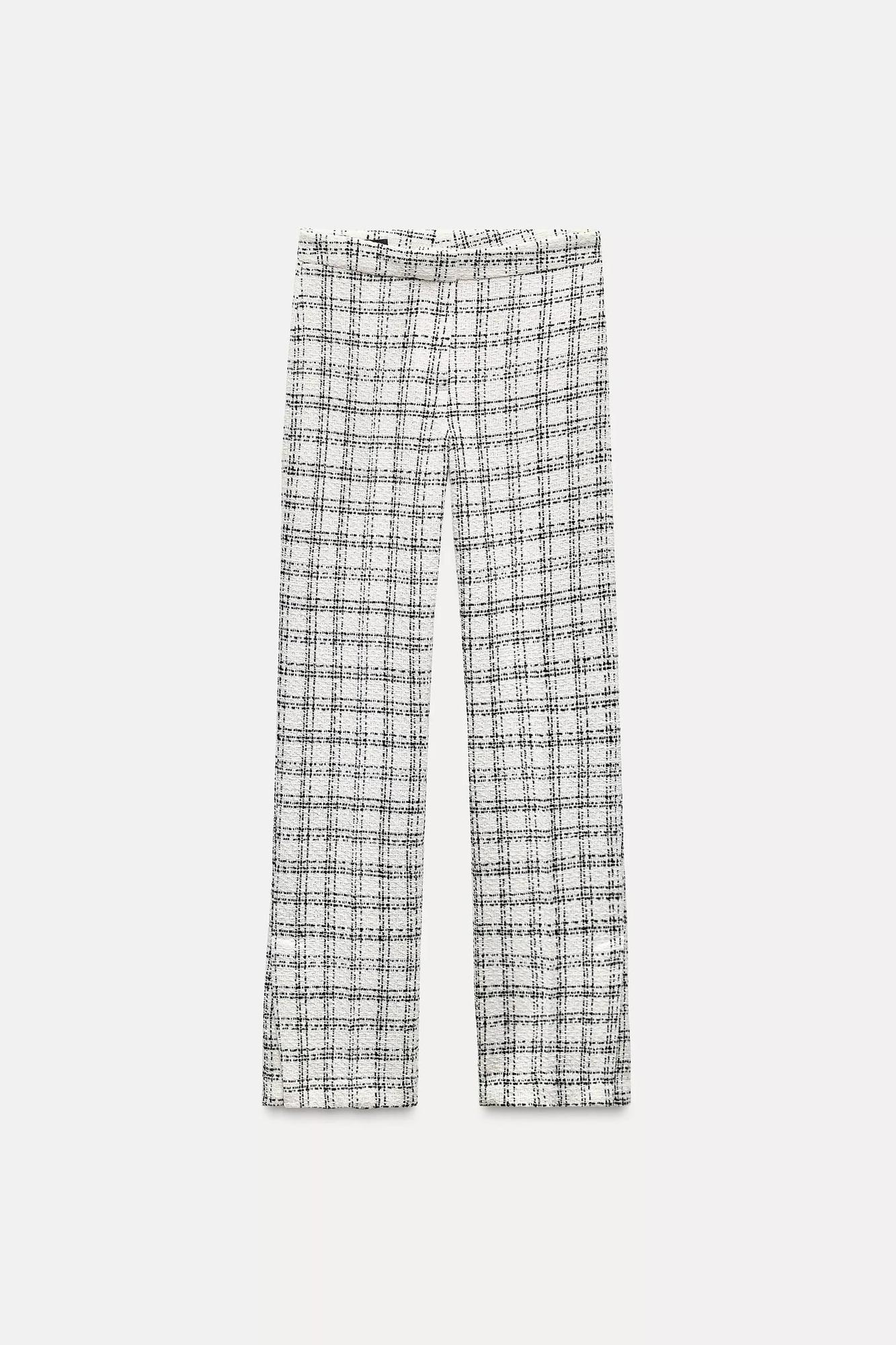 Pantalón de cuadros de Zara