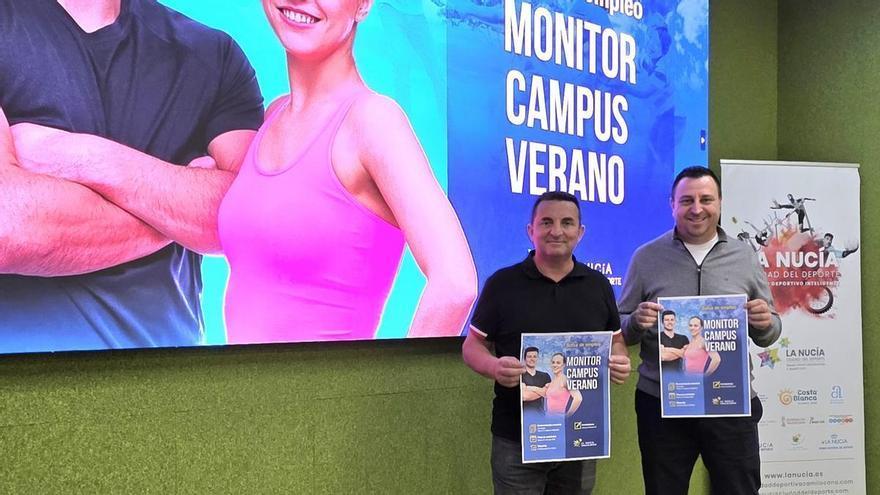 Abierto el plazo de la bolsa de empleo para “Monitor de Campus de Verano” en La Nucía