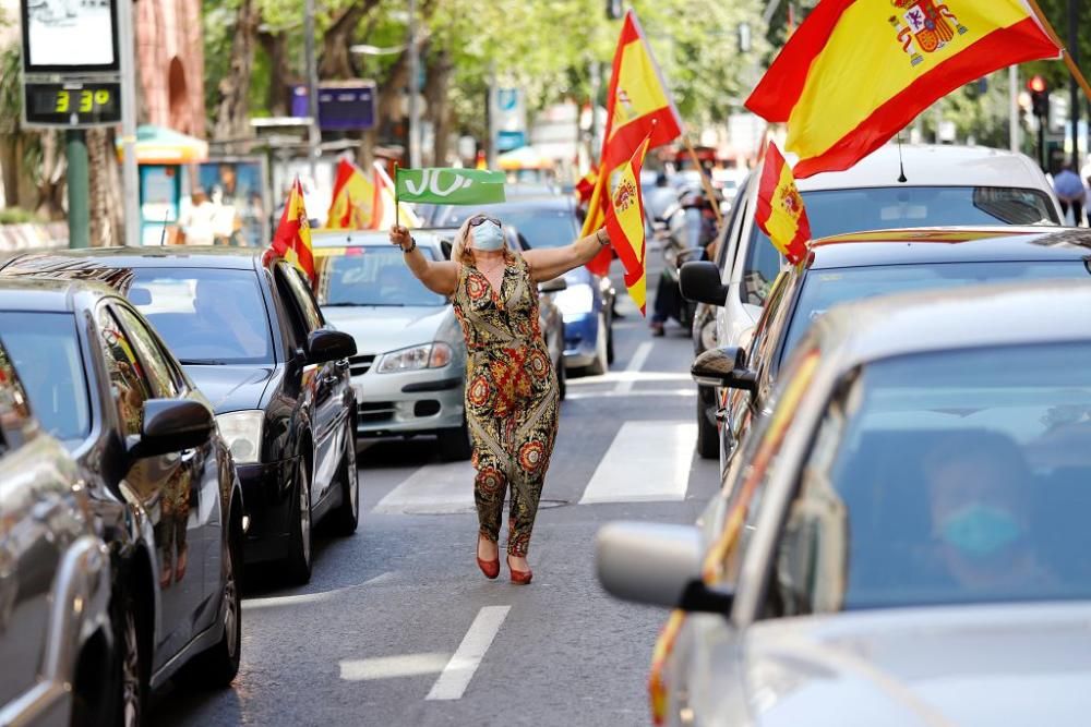 Manifestación contra el Gobierno de Sánchez