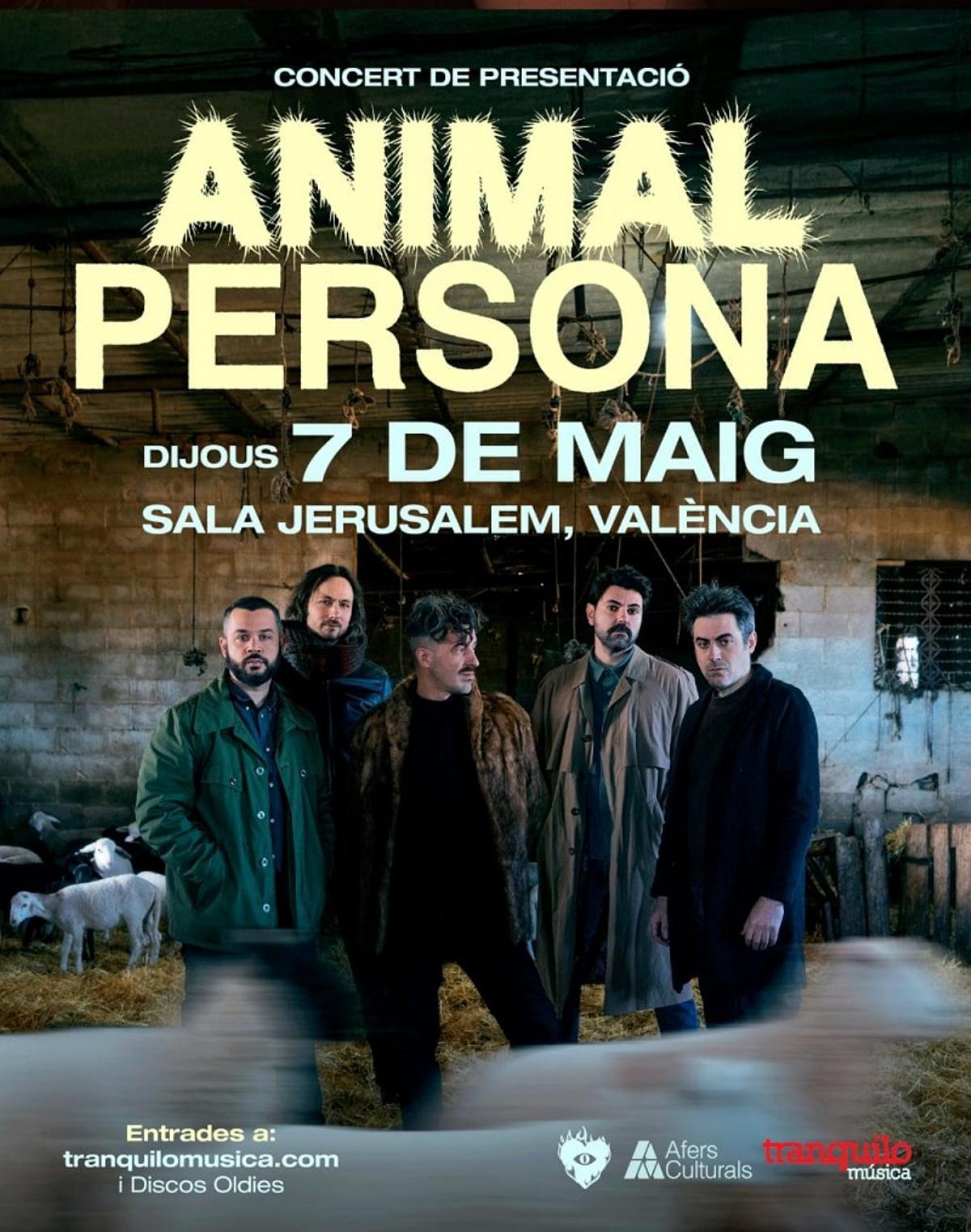Animal Persona, la nueva banda de Carles Chiner.