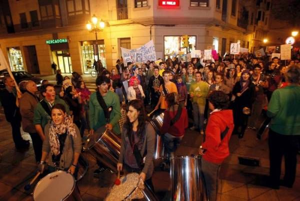 Fotogalería: Protesta contra la repercusión de la reforma educativa