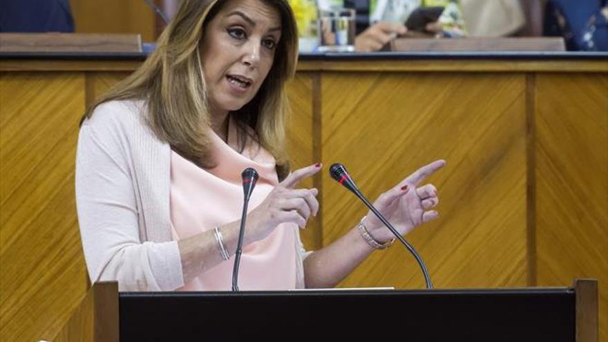 Susana Díaz critica que Rivera «oculte» que el acuerdo es con Vox