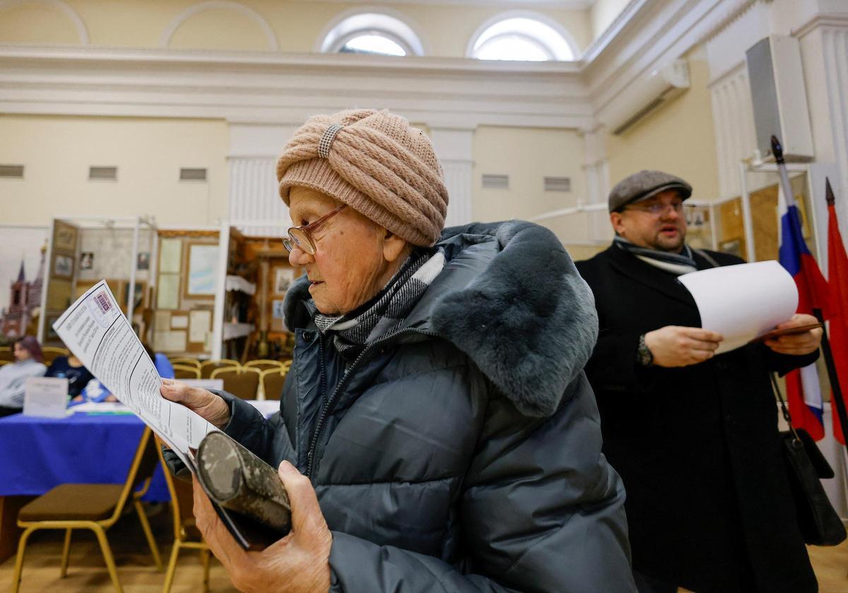 Primera jornada electoral de las elecciones presidenciales rusas