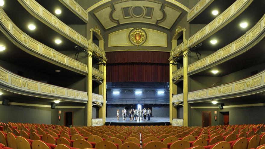 Interior del teatre Conservatori