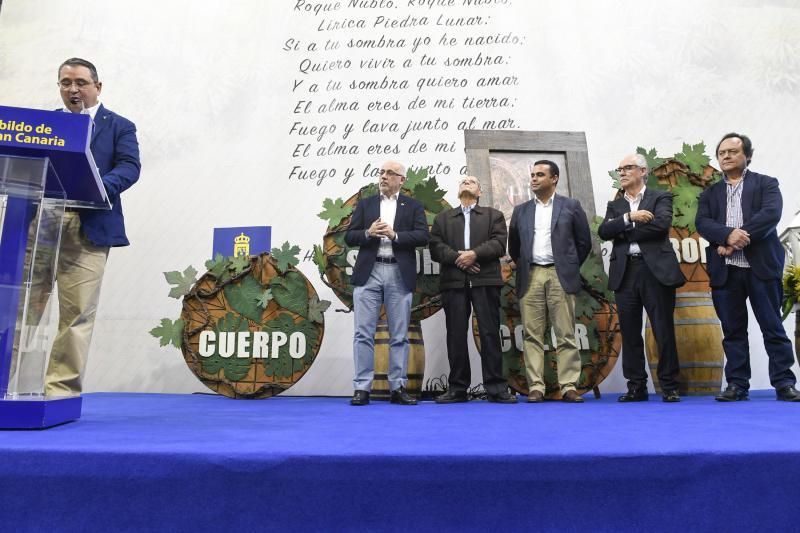 GRAN CANARIA  14-05-2018   LAS PALMAS DE GRAN CANARIA. Descorche de la primera botella de vino de esta temporada. FOTOS: JUAN CASTRO  | 14/05/2018 | Fotógrafo: Juan Carlos Castro