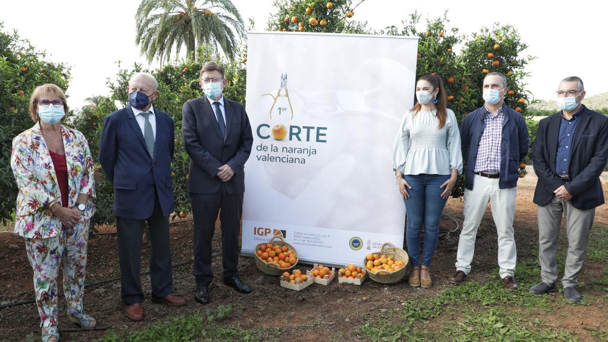 Representantes de la IGP y del Consell