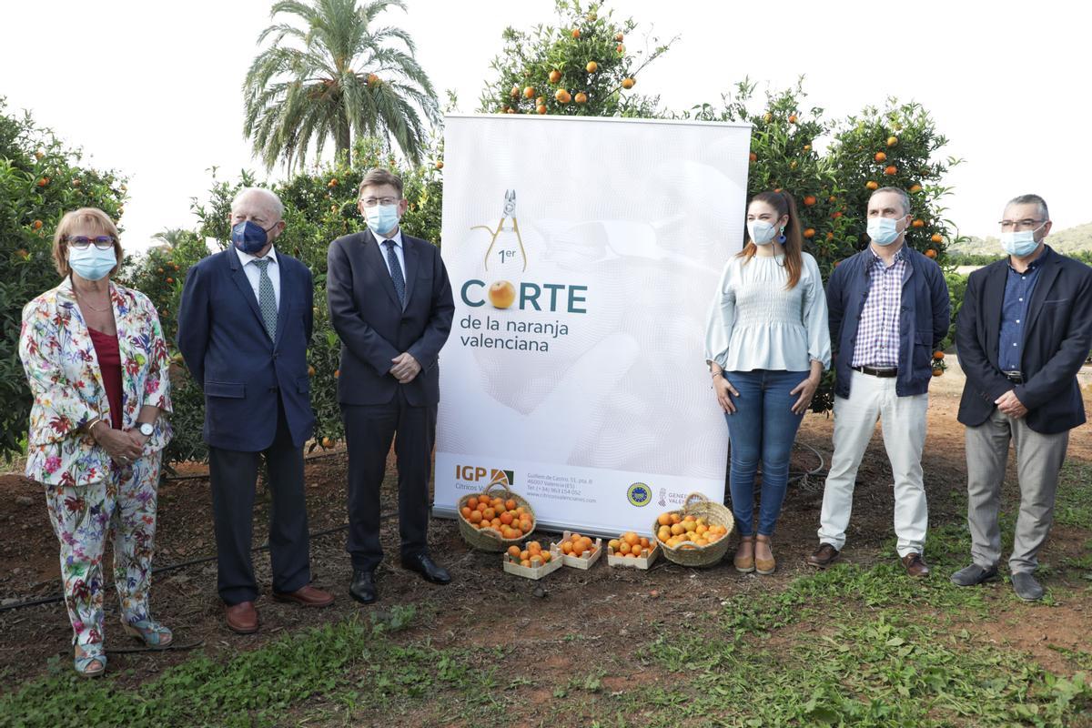 Representantes de la IGP y del Consell