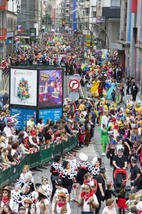 01.03.20. Las Palmas de Gran Canaria. Carnaval 2020.  Cabalgata infantil "Erase una vez...".  Foto: Quique Curbelo