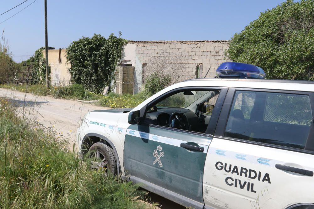 Hallado un hombre muerto en Sant Jordi