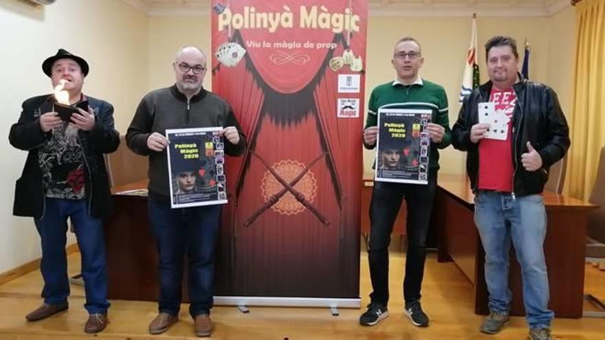 Presentación del festival de magia de Polinyà.