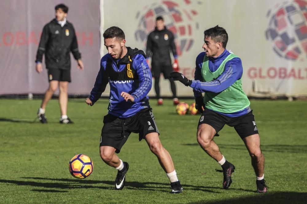 Entrenamiento del Real Oviedo