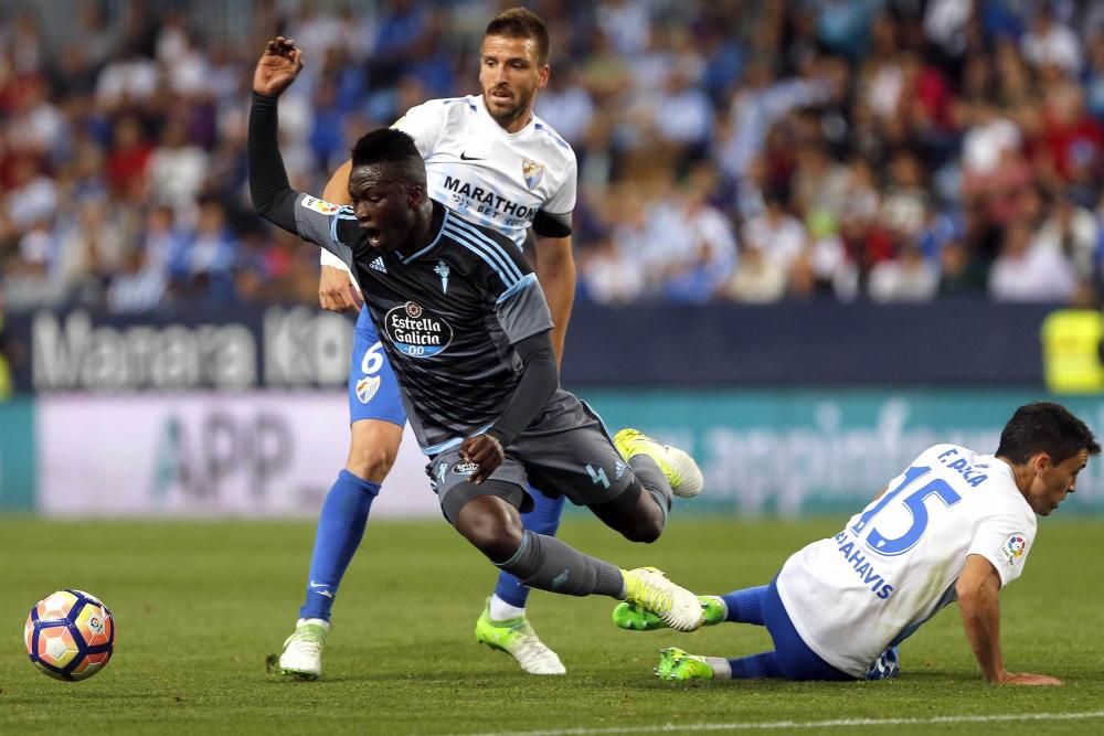 Un resumen de lo acontecido en La Rosaleda con una selección de las imágenes que ha dado el partido