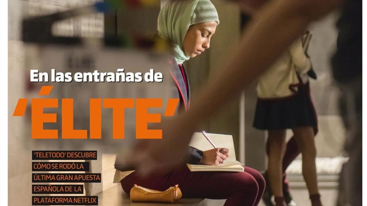 Mina El Hammani, en la portada de 'Teletodo'