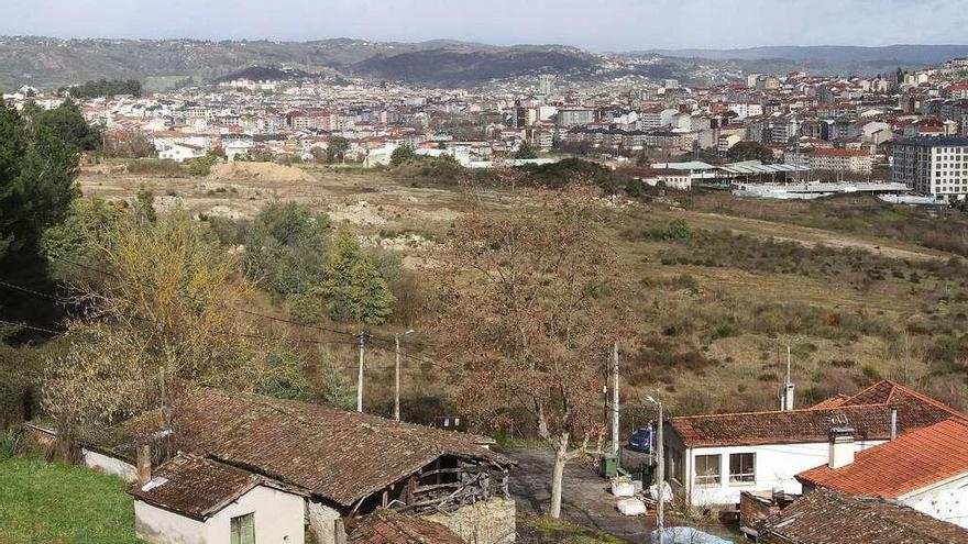 Terrenos en Fonsillón-A Farixa en los que se preveía la construcción de un centro comercial. // Iñaki Osorio