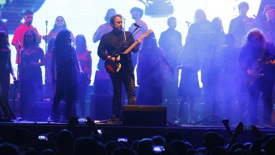 Tributo a la banda &quot;Pink Floyd&quot; en la plaza Mayor | ÁNGEL GONZÁLEZ