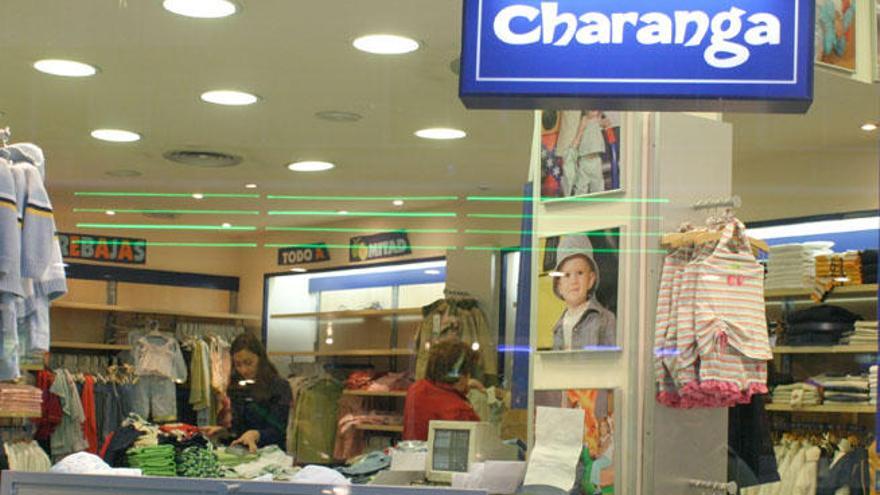 Una tienda de la cadena Charanga en Málaga.