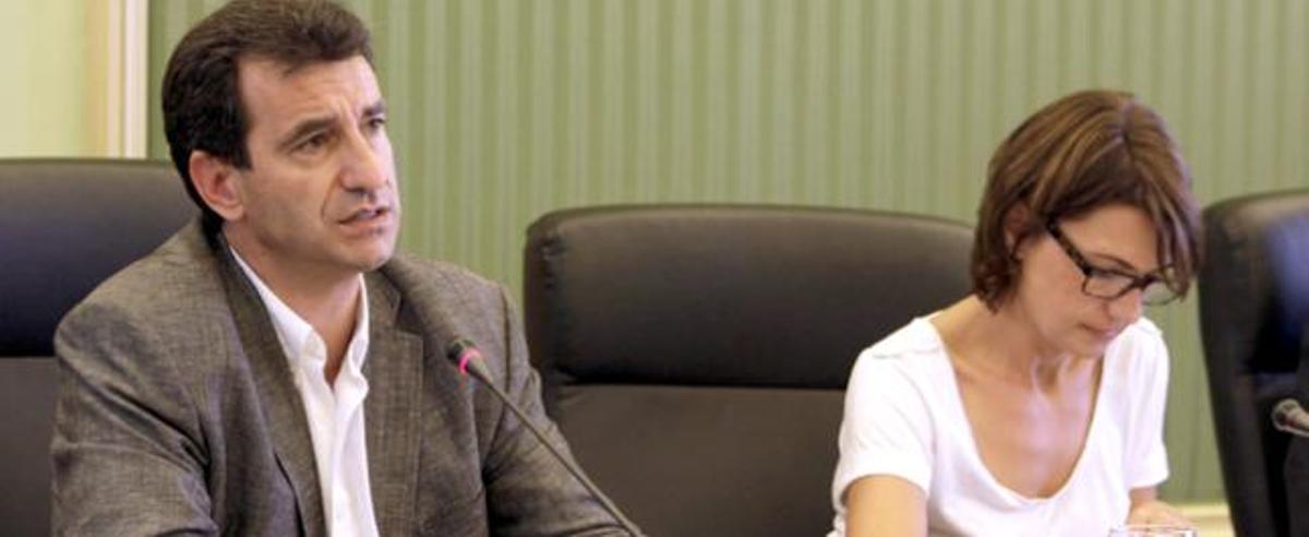 El conseller Biel Company, durante una comparecencia en el Parlament.