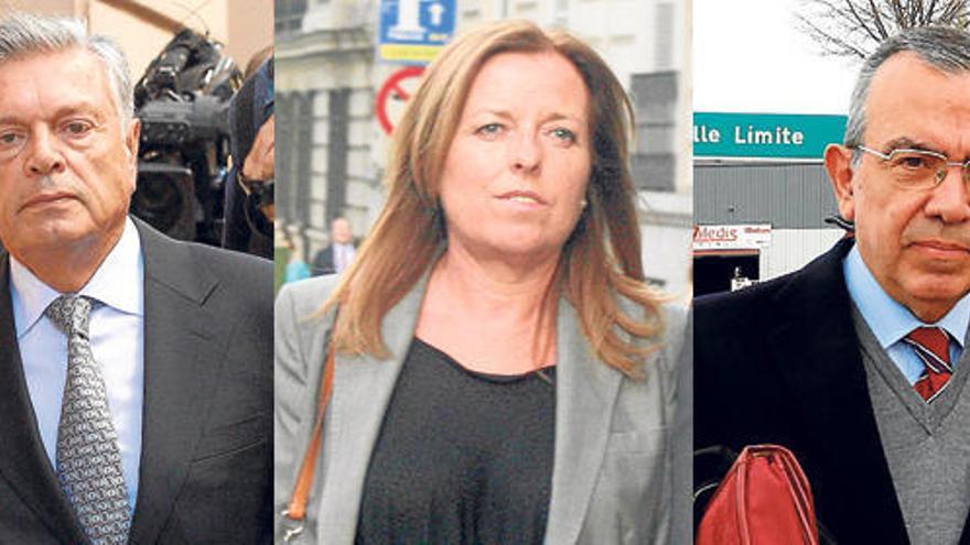Modesto Crespo, María Dolores Amorós y Roberto López, tres de los ocho acusados