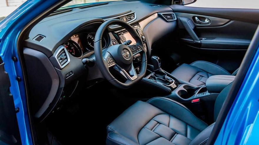 Interior del nuevo Nissan Qashqai.