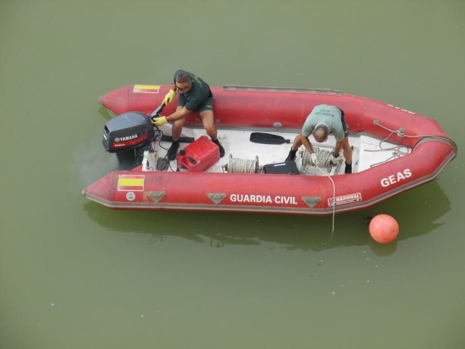 Así han buscado en el embalse de Pliego algún indicio sobre Alberto, el joven desaparecido en Mula