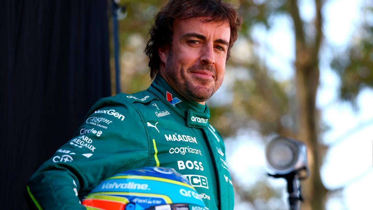 Fernando Alonso, listo para el inicio de la temporada en Australia.