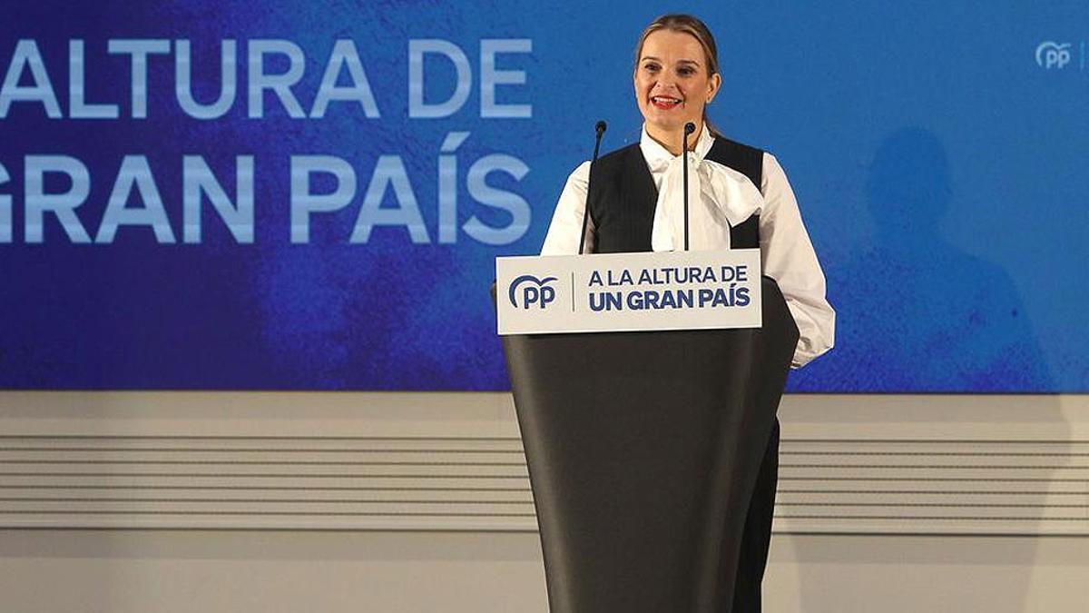 La presidenta del PP de Baleares y candidata al Govern, Marga Prohens.