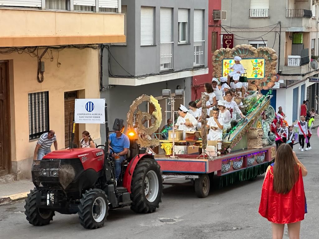 La Vall inaugura sus fiestas patronales con el popular pregón