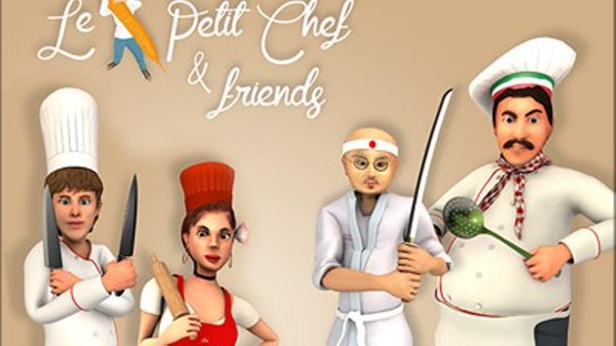 Los protagonistas de 'Le Petit Chef &amp; Friends'.