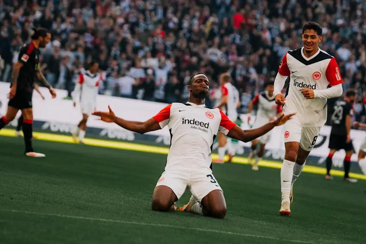 Batshuayi en el Eintracht en la Bundesliga