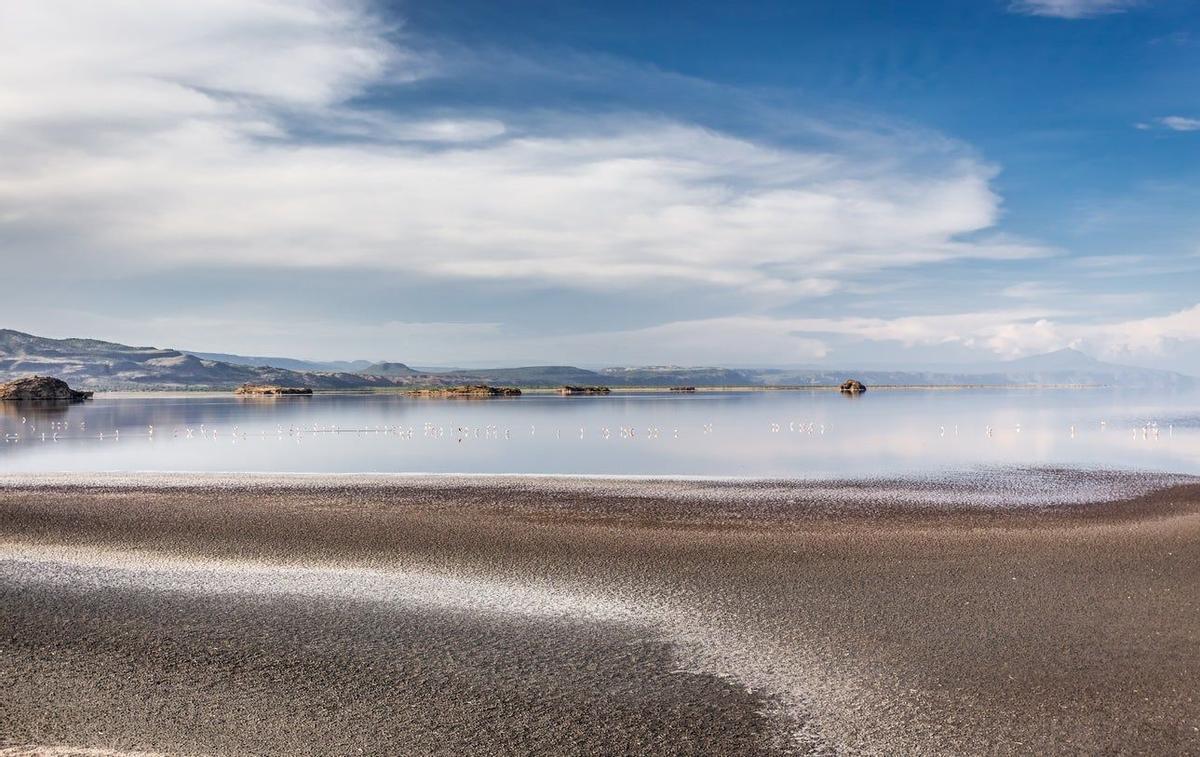 Lago Natron, Tanzania