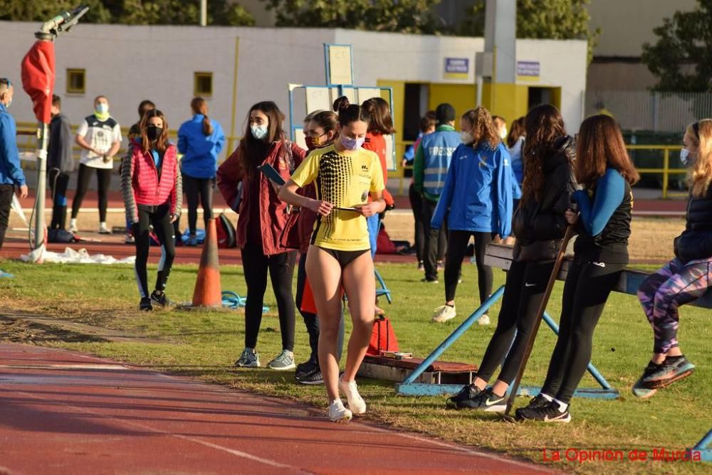 Control federativo de atletismo en Cartagena