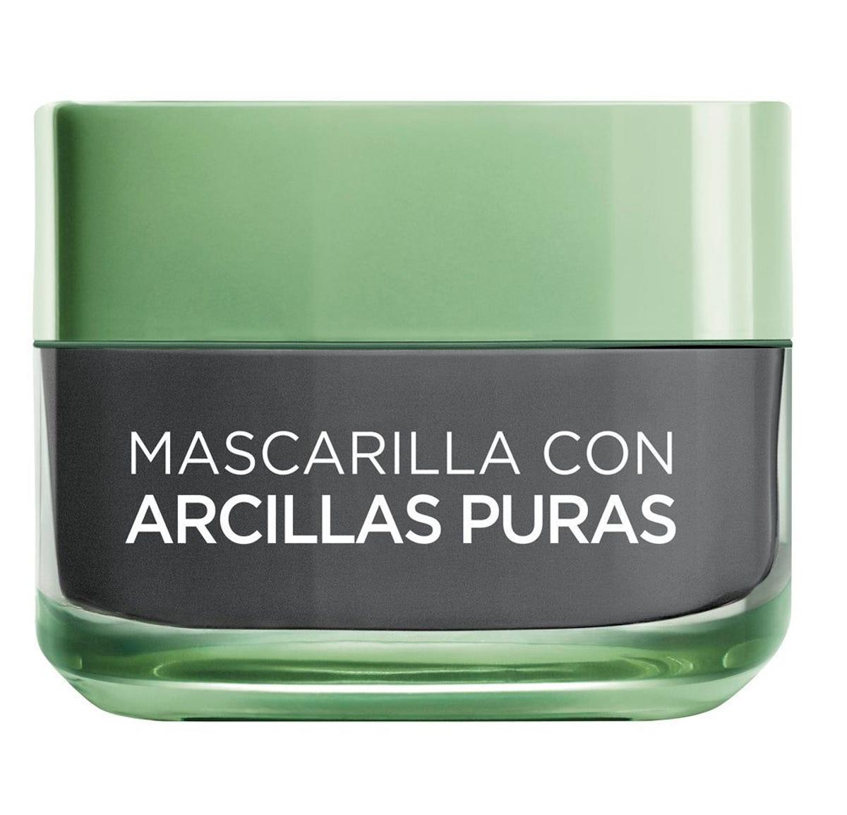 Mascarilla con arcillas puras de LÓréal. (Precio:9,99 euros)