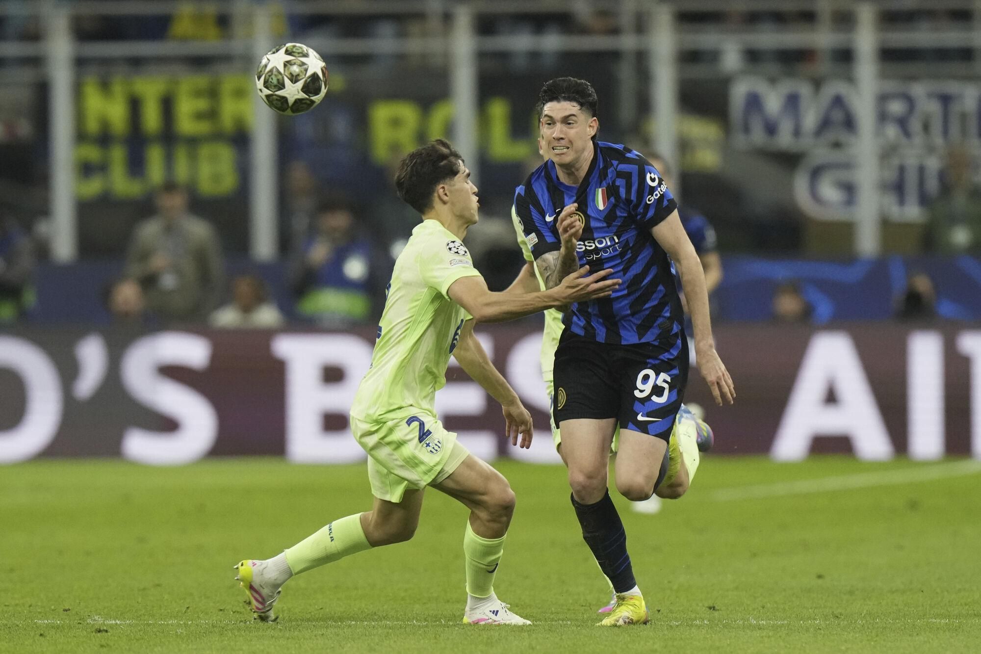 Les millors imatges de l'Inter - Barça de semifinals de Champions