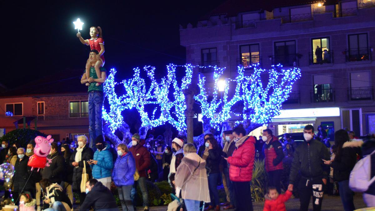 Los niños de Moaña encienden la Navidad