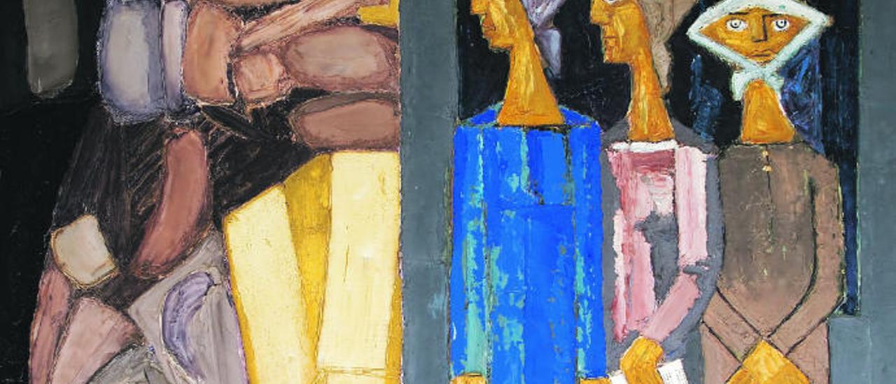 &#039;En la exposición&#039;, Antonio Padrón, 1964.