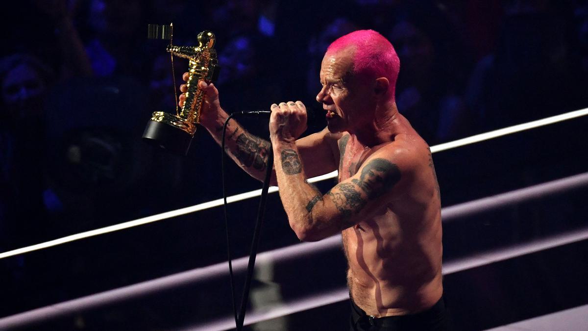 Flea, bajista de los Red Hot Chili Peppers