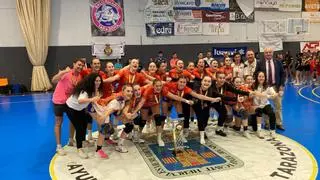 El equipo Cadete del Grupo USA Handbol Mislata UPV reina en España